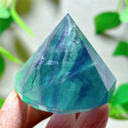 Rainbow Fluorite Flame – Natural Quartz Energy Crystal