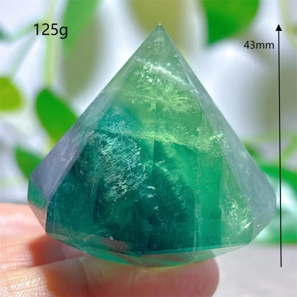 Rainbow Fluorite Flame – Natural Quartz Energy Crystal