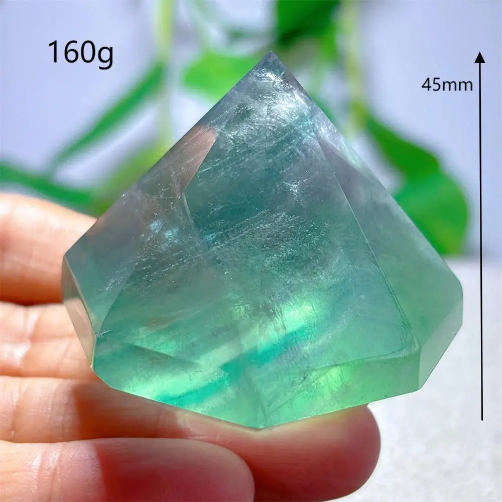 Rainbow Fluorite Flame – Natural Quartz Energy Crystal