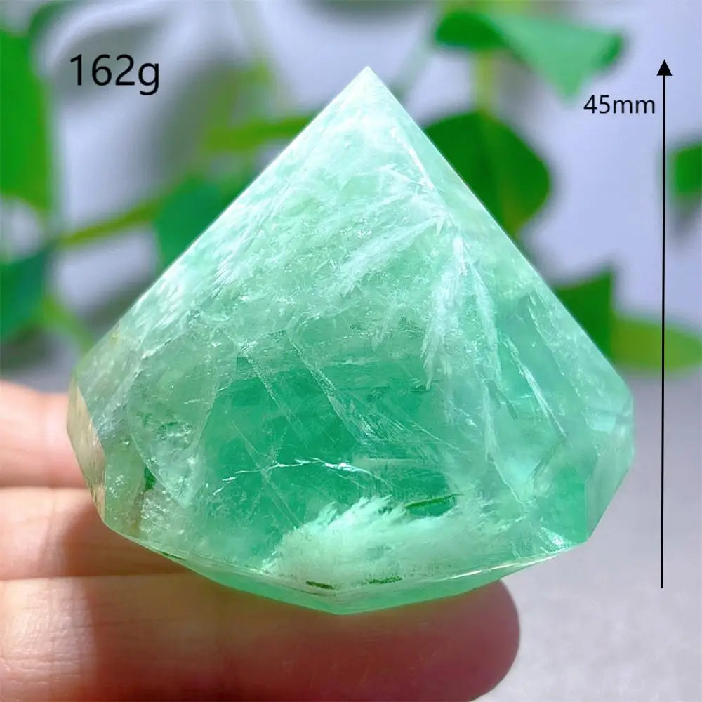 Rainbow Fluorite Flame – Natural Quartz Energy Crystal