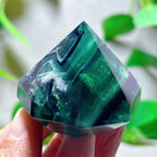 Rainbow Fluorite Flame – Natural Quartz Energy Crystal