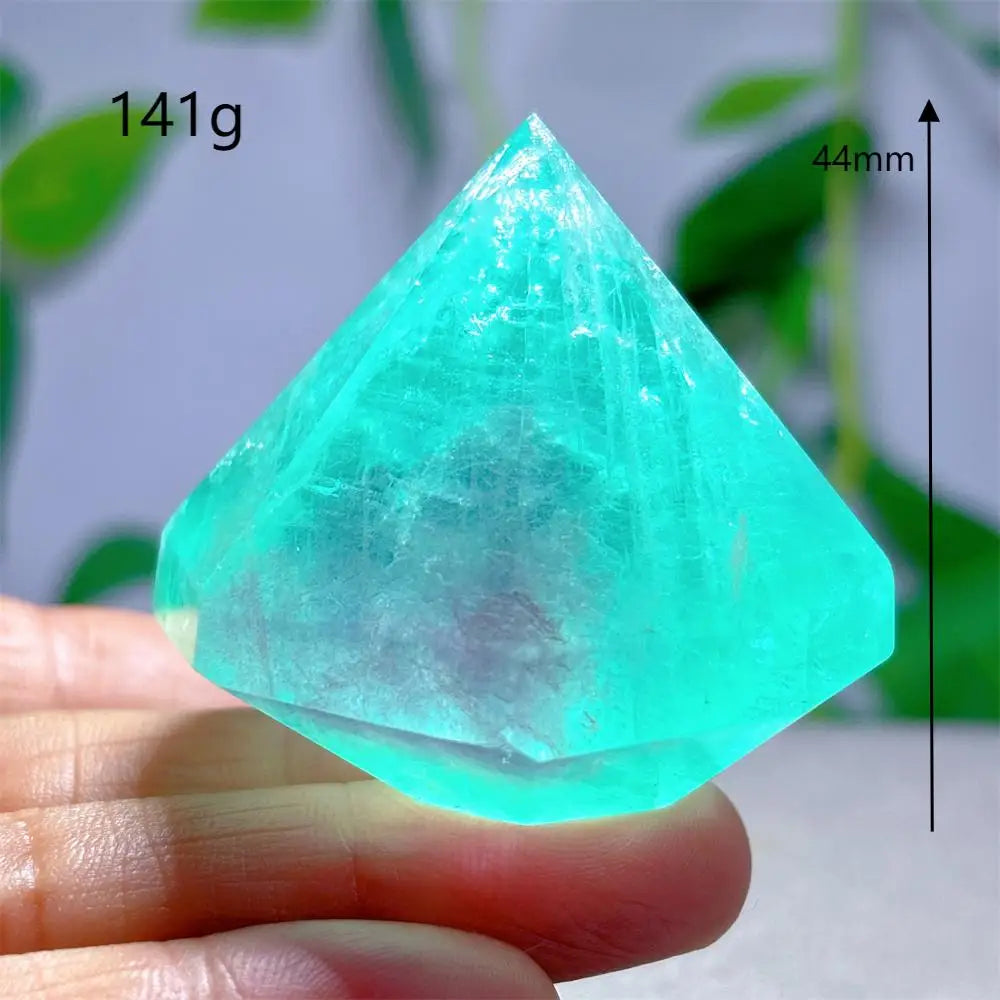 Rainbow Fluorite Flame – Natural Quartz Energy Crystal