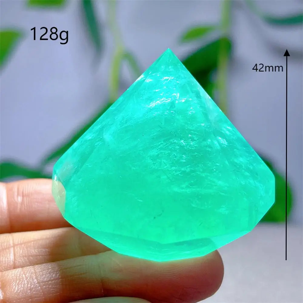 Rainbow Fluorite Flame – Natural Quartz Energy Crystal