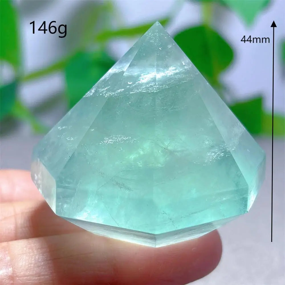 Rainbow Fluorite Flame – Natural Quartz Energy Crystal