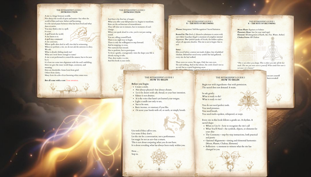 The Ritekeeper's Guide: VOL 1 - Rituals for Endings & Sacred Reclamation