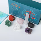 Zodiac Gem Box - 12 Constellation Crystal Set Gift