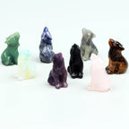 Crystal Wolf Totem – Guardian of Instinct & Spirit