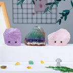 Gemstone Guardian Totem - Raw Crystal Spirit Companions