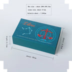 Zodiac Gem Box - 12 Constellation Crystal Set Gift