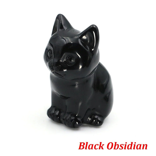 Crystal Cat Totem - For When You Need Quiet Strength
