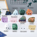 Gemstone Guardian Totem - Raw Crystal Spirit Companions